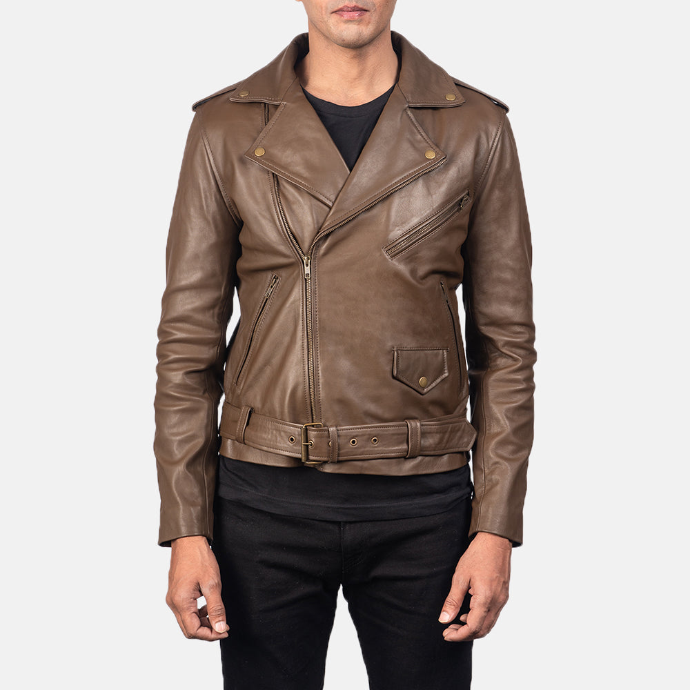 
Allaric Alley Giacca Biker in Pelle da Uomo – alternate product view 3