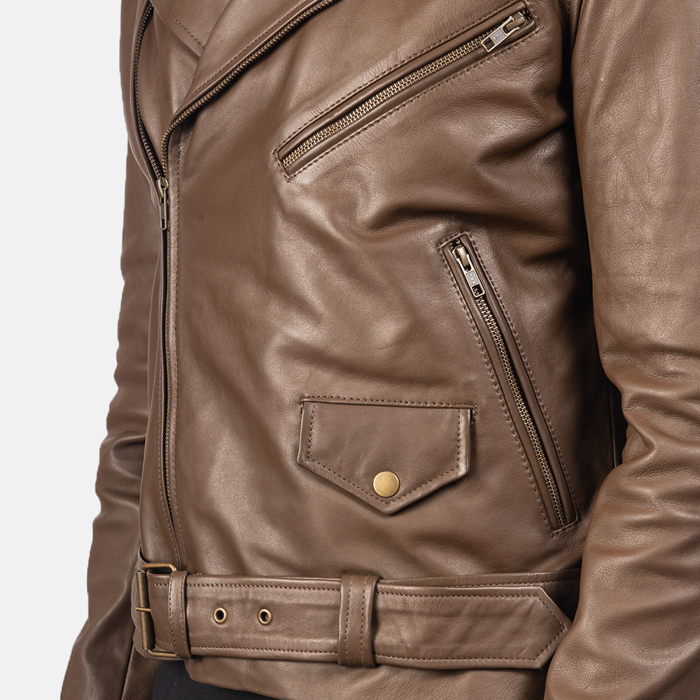 
Allaric Alley Giacca Biker in Pelle da Uomo – alternate product view 6