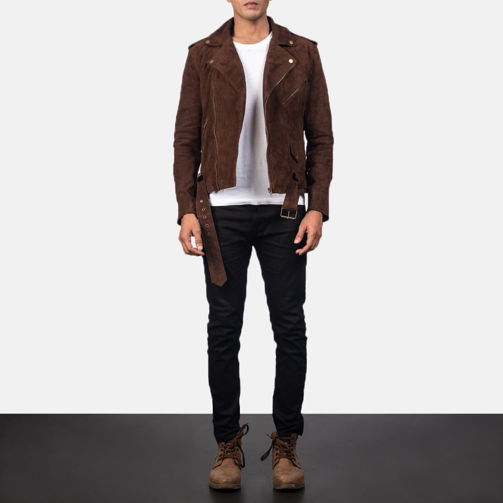 
Allaric Alley Giacca Biker in Pelle da Uomo – alternate product view 4