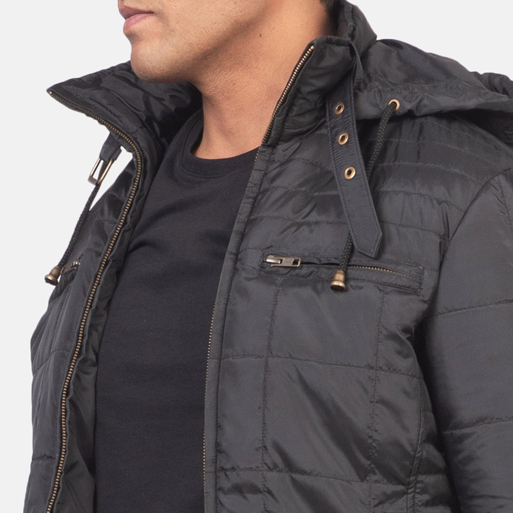 
Vista interna Showing Quilted Polyester Lining & Due tasche interne funzionali