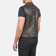 
Authentic Sheepskin Leather with Rub-off Finish Grain Texture & Heavy-Duty Seam Stitching Detail