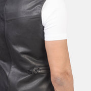 
Vista interna Showing Quilted Polyester Lining & Due tasche interne funzionali