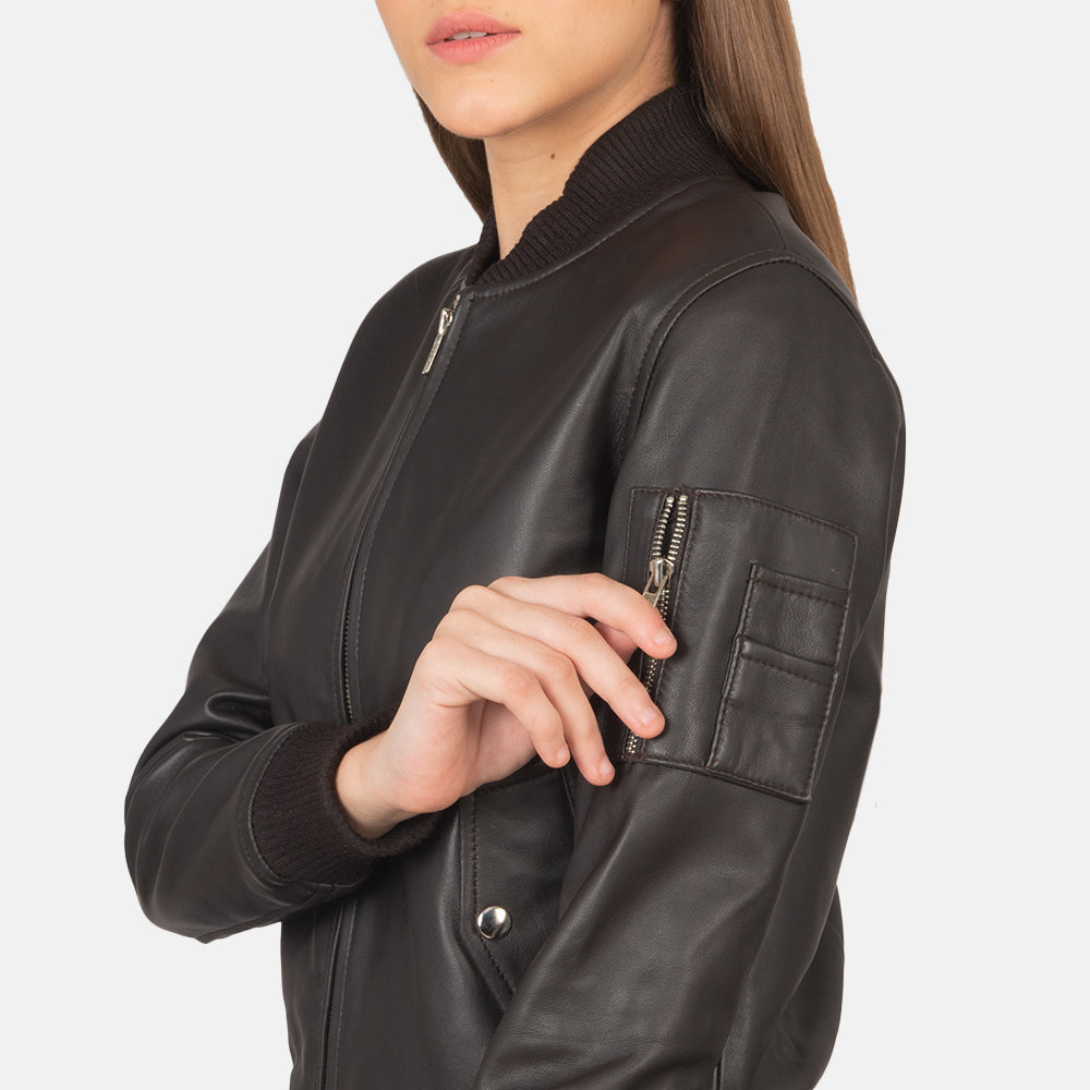 Vista interna Showing Quilted Viscose Lining &amp; Dual Inside Utility Storage Pockets