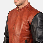 Avan Bomber in Pelle da Uomo – Vista prodotto alternativa 6