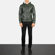 Baston Bomber in Pelle da Uomo – Vista prodotto alternativa 3