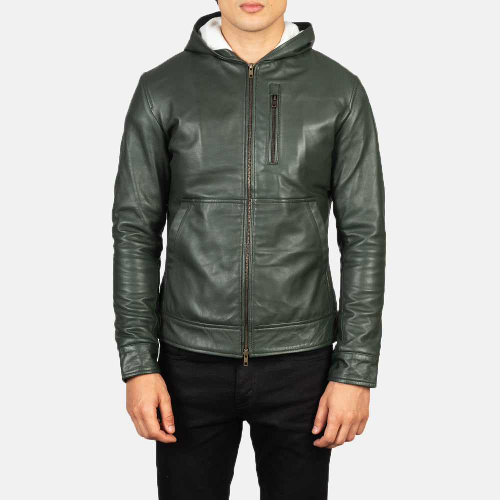 Baston Bomber in Pelle da Uomo – Vista prodotto alternativa 4