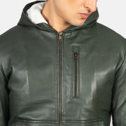 Baston Bomber in Pelle da Uomo – Vista prodotto alternativa 6