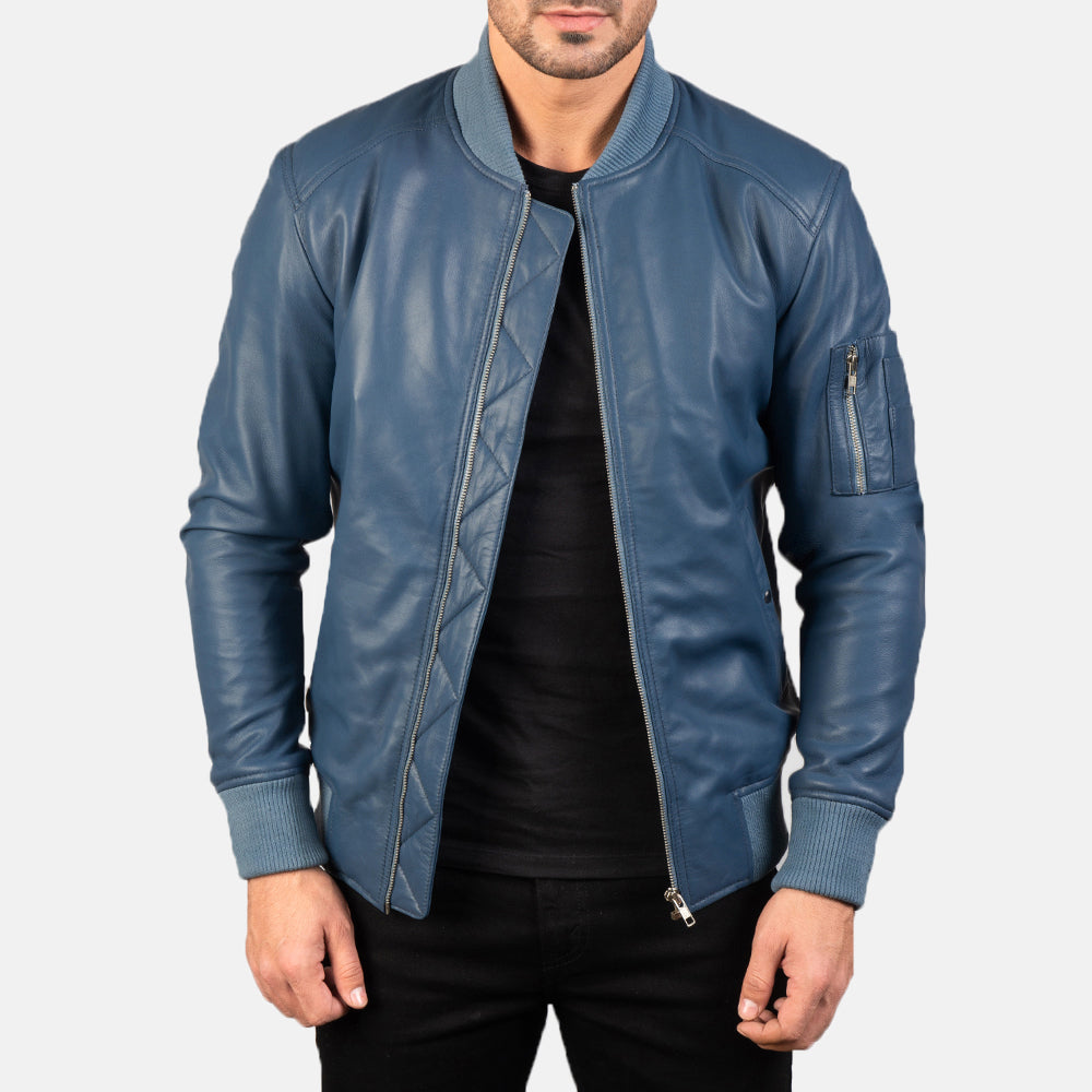 
Bomia MA-1 Bomber in Pelle da Uomo – alternate product view 1