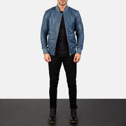 
Bomia MA-1 Bomber in Pelle da Uomo – alternate product view 3