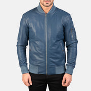 
Bomia MA-1 Bomber in Pelle da Uomo – alternate product view 4