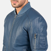 
Bomia MA-1 Bomber in Pelle da Uomo – alternate product view 6