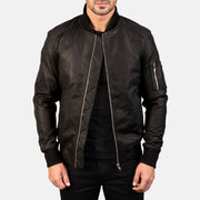 
Bomia MA-1 Bomber in Pelle da Uomo – alternate product view 1
