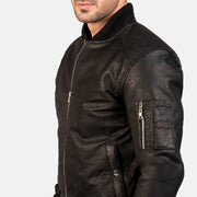 
Bomia MA-1 Bomber in Pelle da Uomo – alternate product view 5