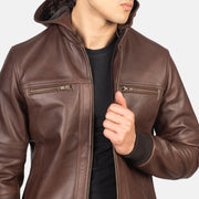 
Bouncer Biz Bomber in Pelle da Uomo – alternate product view 6