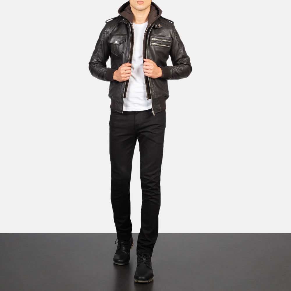 
Bravado Bomber in Pelle da Uomo – alternate product view 3
