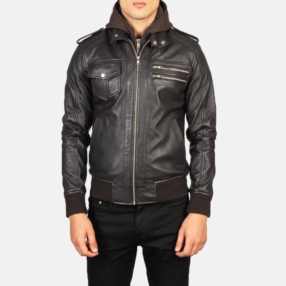
Bravado Bomber in Pelle da Uomo – alternate product view 4