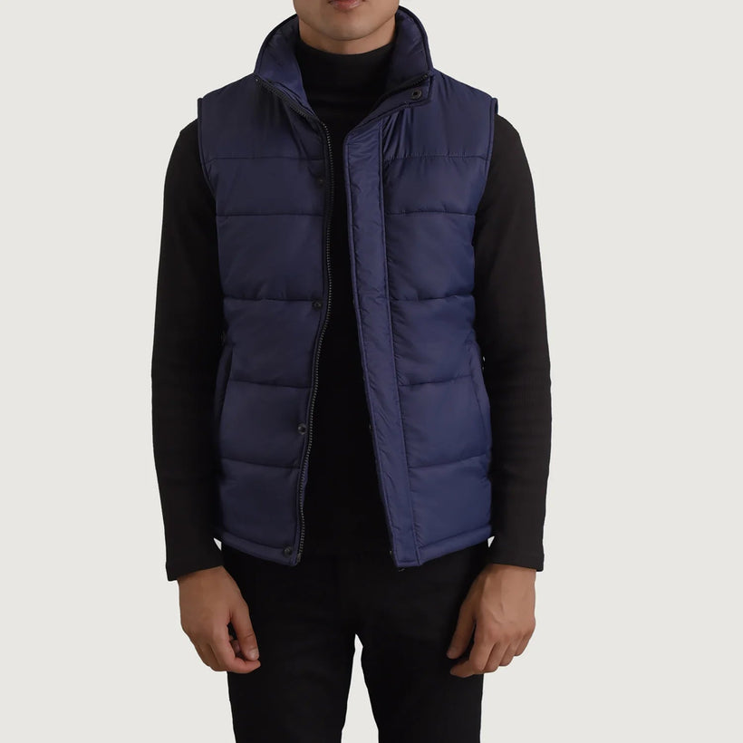 Bryan Blu Gilet imbottito da Uomo