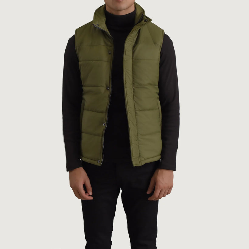 Bryan Verde Gilet imbottito da Uomo