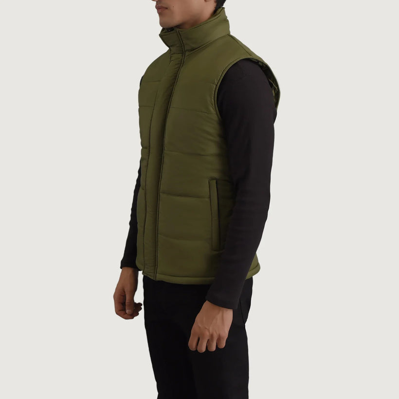 Bryan Verde Gilet imbottito da Uomo