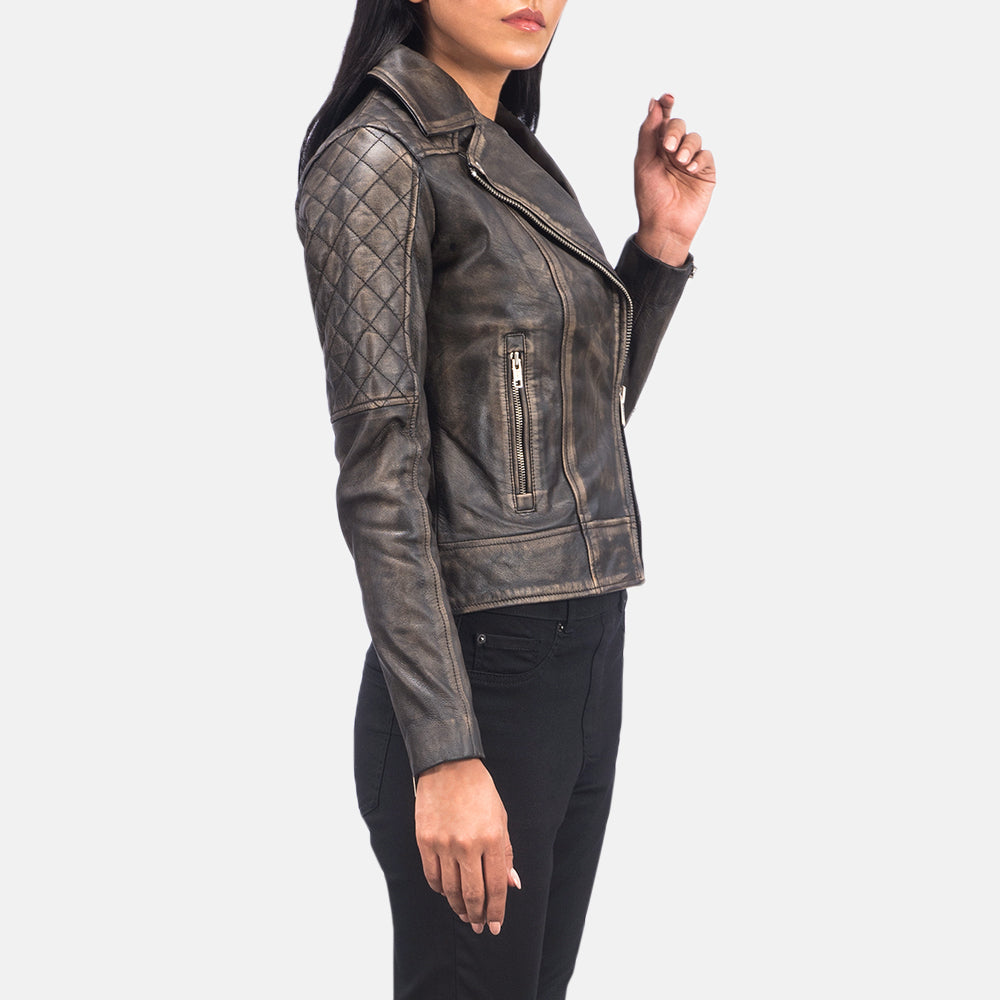 
Vista interna Showing Quilted Polyester Lining & Due tasche interne funzionali