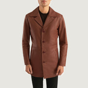 Classmith Cappotto in Pelle da Uomo – Vista prodotto alternativa 4