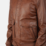 Coffmen Bomber in Pelle da Uomo – Vista prodotto alternativa 6