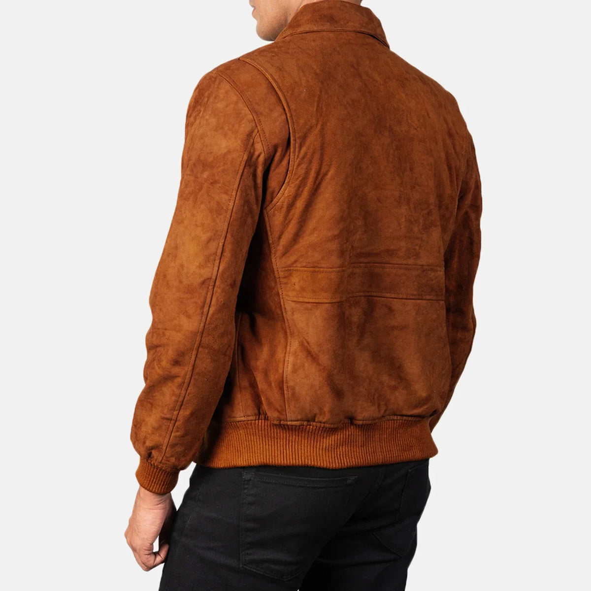 Coffmen Bomber in Pelle da Uomo – Vista prodotto alternativa 5