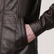 Connor Cappotto in Pelle da Uomo – Vista prodotto alternativa 6