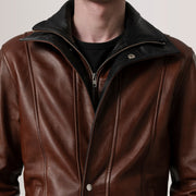 Connor Cappotto in Pelle da Uomo – Vista prodotto alternativa 6