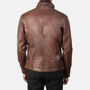 Darren Giacca Biker in Pelle da Uomo – Vista prodotto alternativa 5