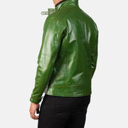 Darren Giacca Biker in Pelle da Uomo – Vista prodotto alternativa 5