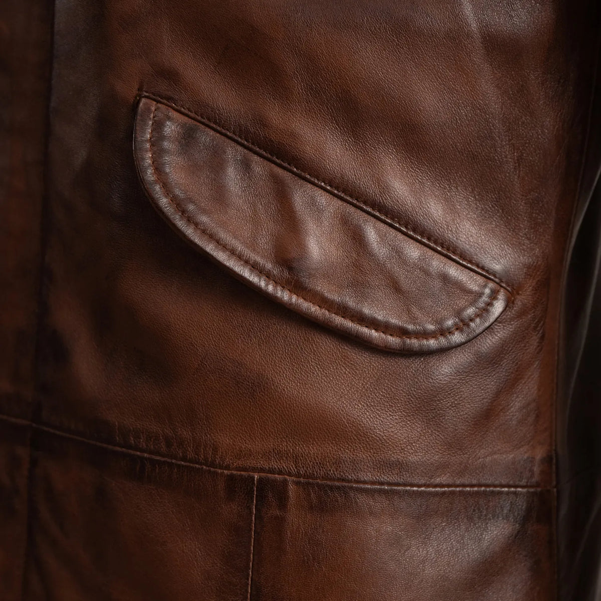Delvin Giacca in Pelle da Uomo – Vista prodotto alternativa 6