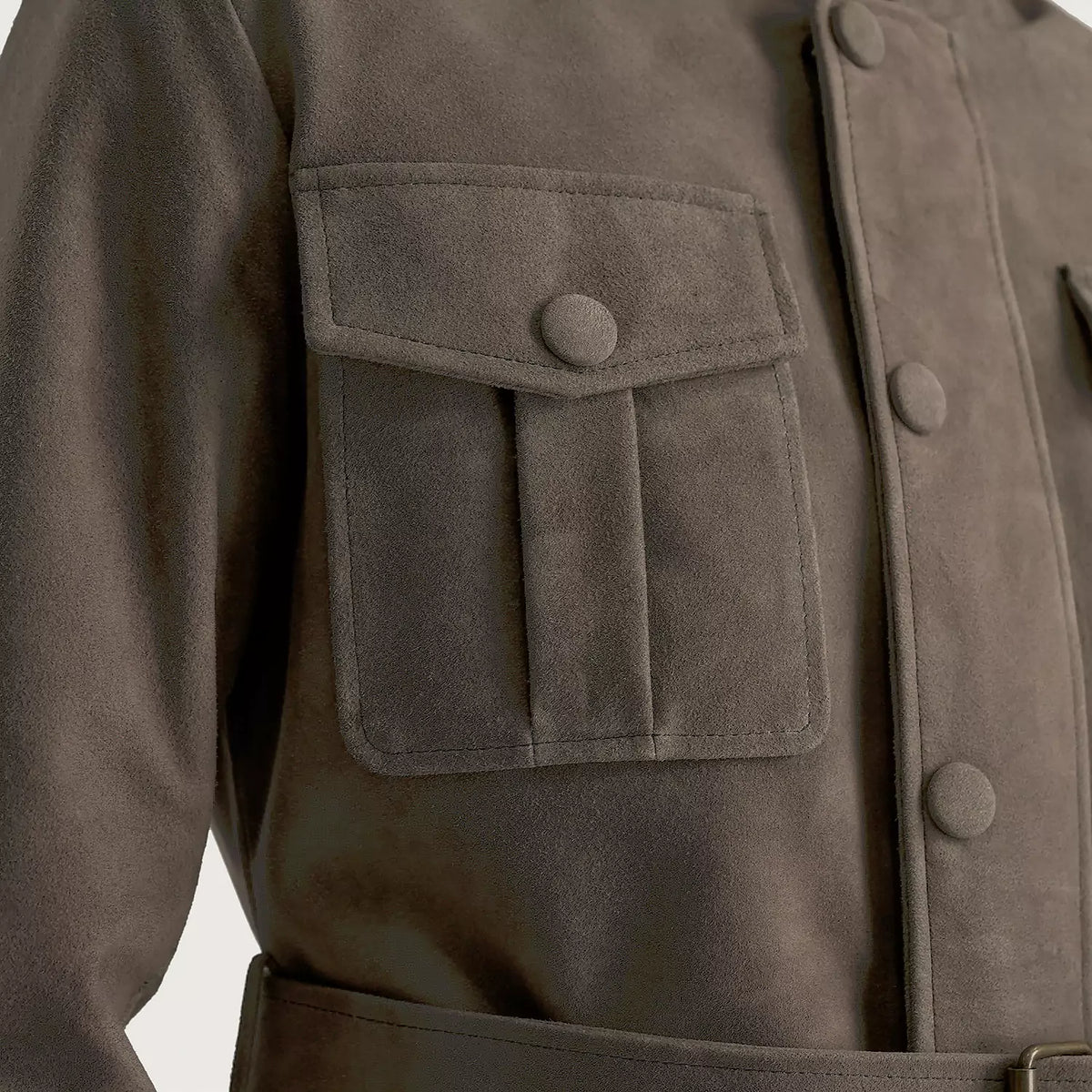 Vista interna Showing Quilted Polyester Lining &amp; Dual Inside Utility Storage Pockets