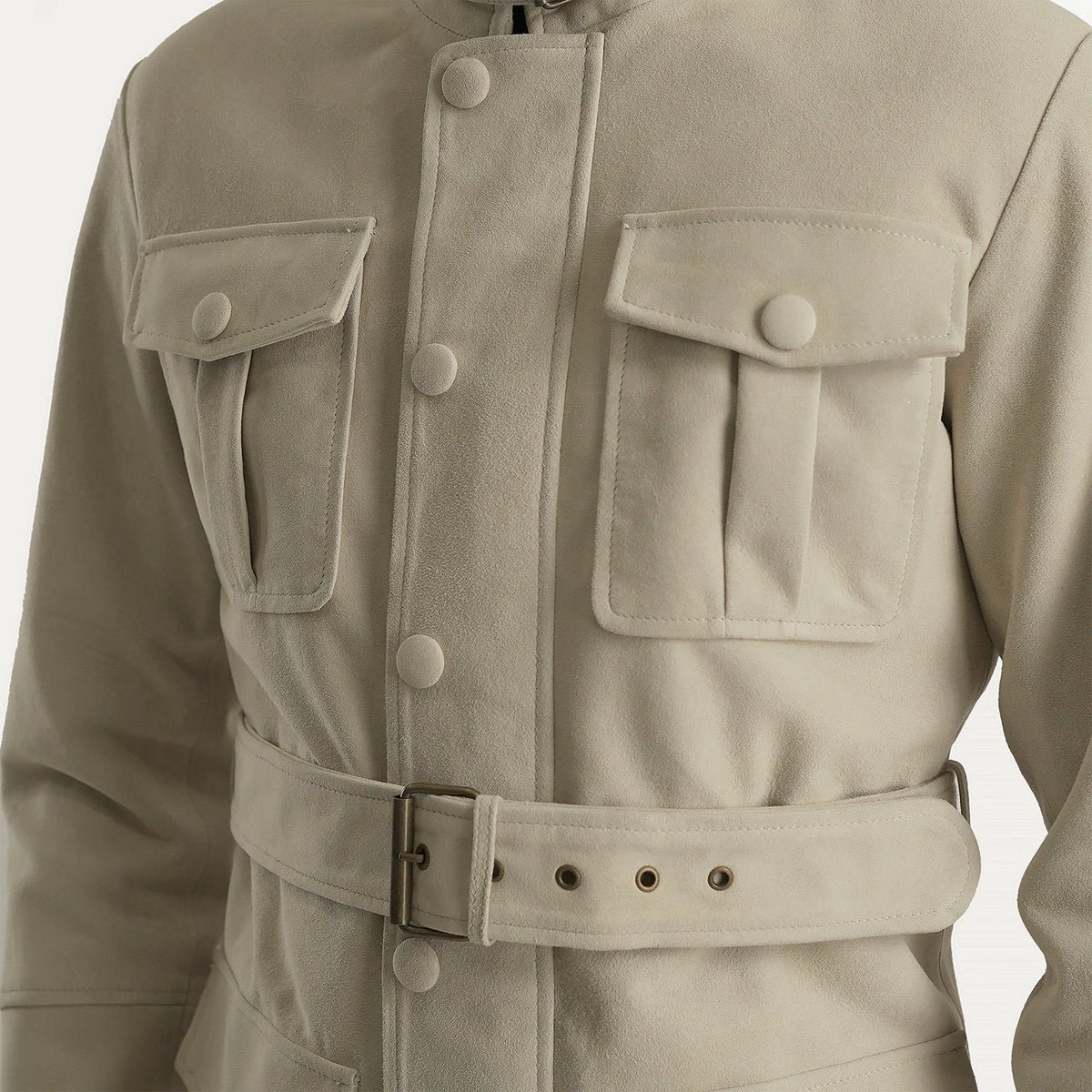 
Vista interna Showing Quilted Polyester Lining & Due tasche interne funzionali
