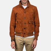 Eaton Bomber in Pelle da Uomo – Vista prodotto alternativa 3