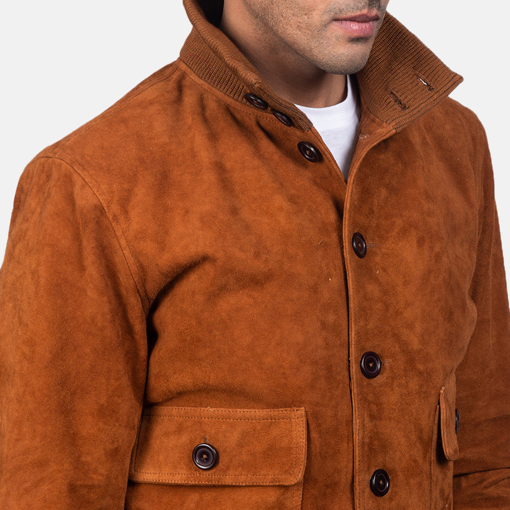Eaton Bomber in Pelle da Uomo – Vista prodotto alternativa 5
