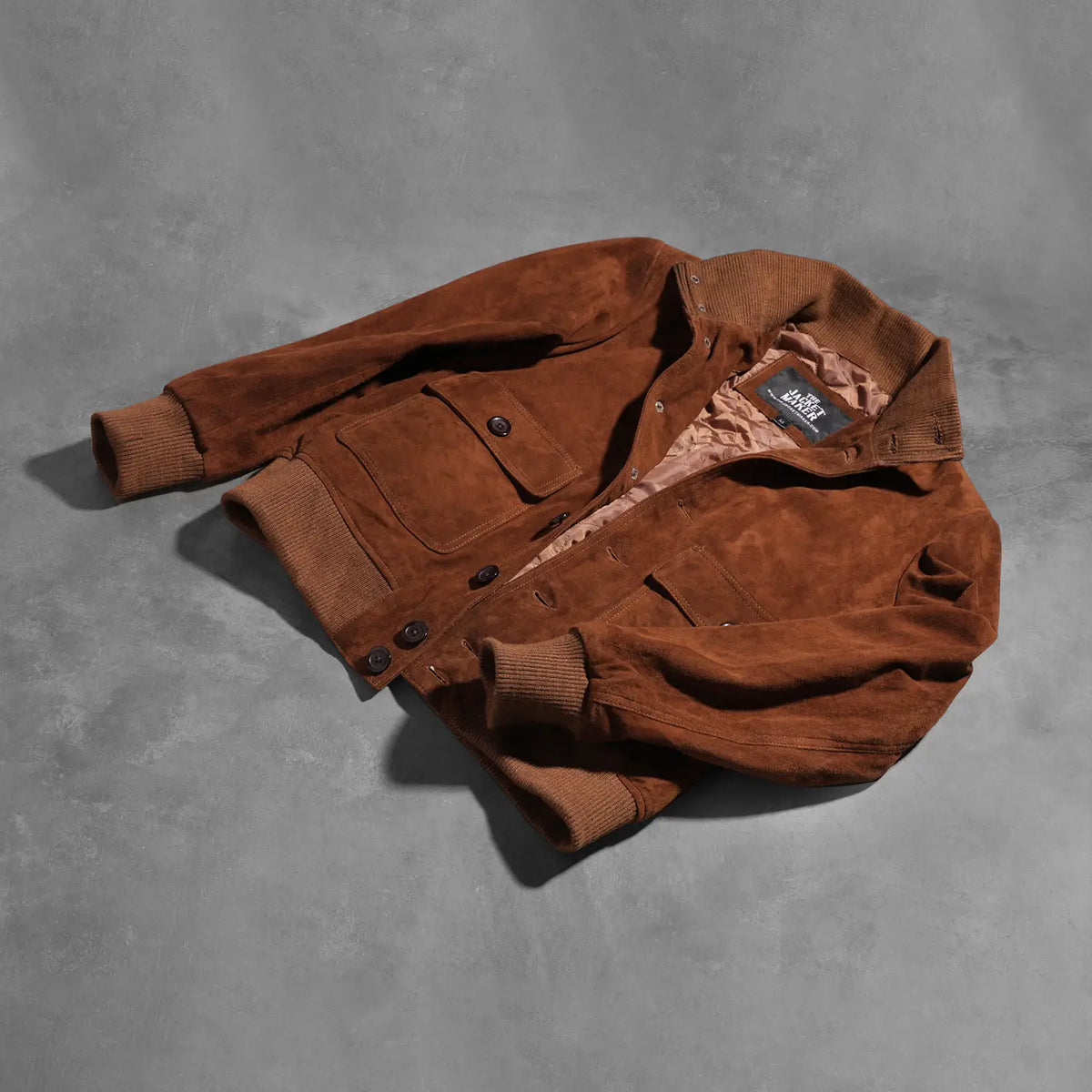 Eaton Bomber in Pelle da Uomo – Vista prodotto alternativa 8