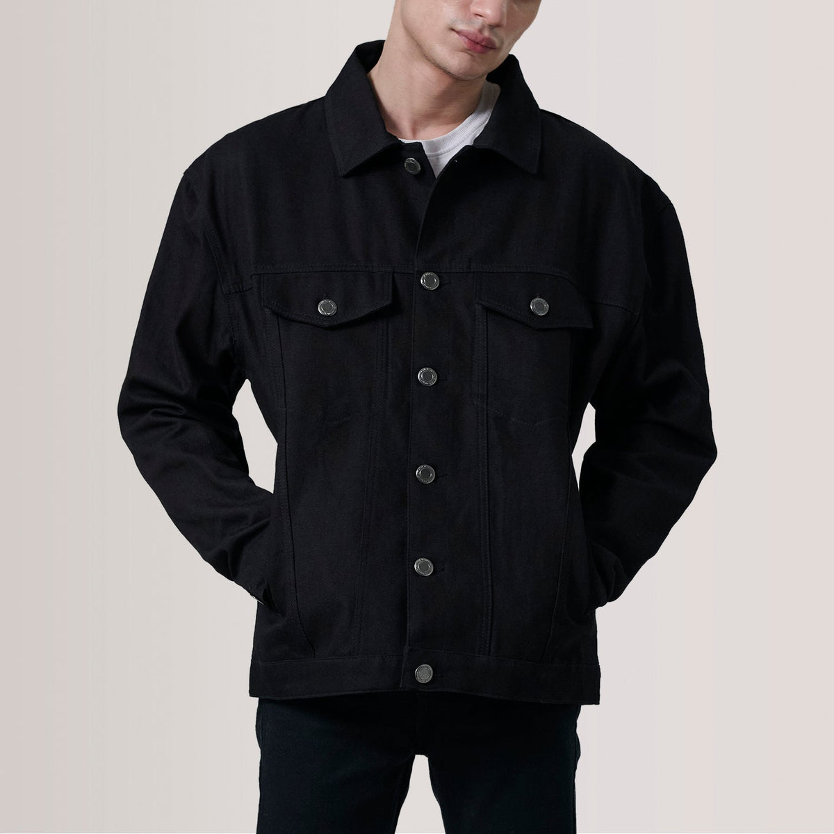 Authentic Full-Grain Leather Grain Texture &amp; Heavy-Duty Seam Stitching Detail