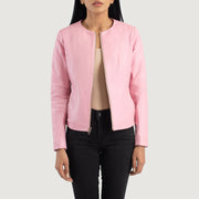
Elixir Collarless Giacca in Pelle da Donna – alternate product view 1