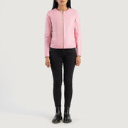 
Elixir Collarless Giacca in Pelle da Donna – alternate product view 3