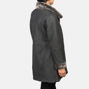 
Erica Shearling Cappotto in Pelle da Donna – alternate product view 5