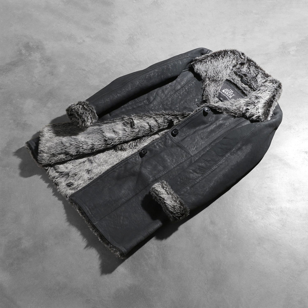 
Erica Shearling Cappotto in Pelle da Donna – alternate product view 7