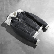
Fiona Hooded Giacca in Shearling da Donna – alternate product view 7