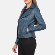 Flashback Giacca Biker in Pelle da Donna – Vista prodotto alternativa 4