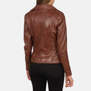 Flashback Giacca Biker in Pelle da Donna – Vista prodotto alternativa 5