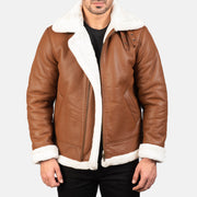 Francis B-3 Nero Bomber in Pelle da Uomo – Vista prodotto alternativa 1