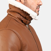Francis B-3 Nero Bomber in Pelle da Uomo – Vista prodotto alternativa 6