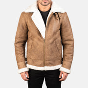 Francis B-3 Nero Bomber in Pelle da Uomo – Vista prodotto alternativa 1