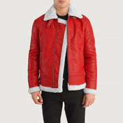 Francis B-3 Nero Bomber in Pelle da Uomo – Vista prodotto alternativa 1