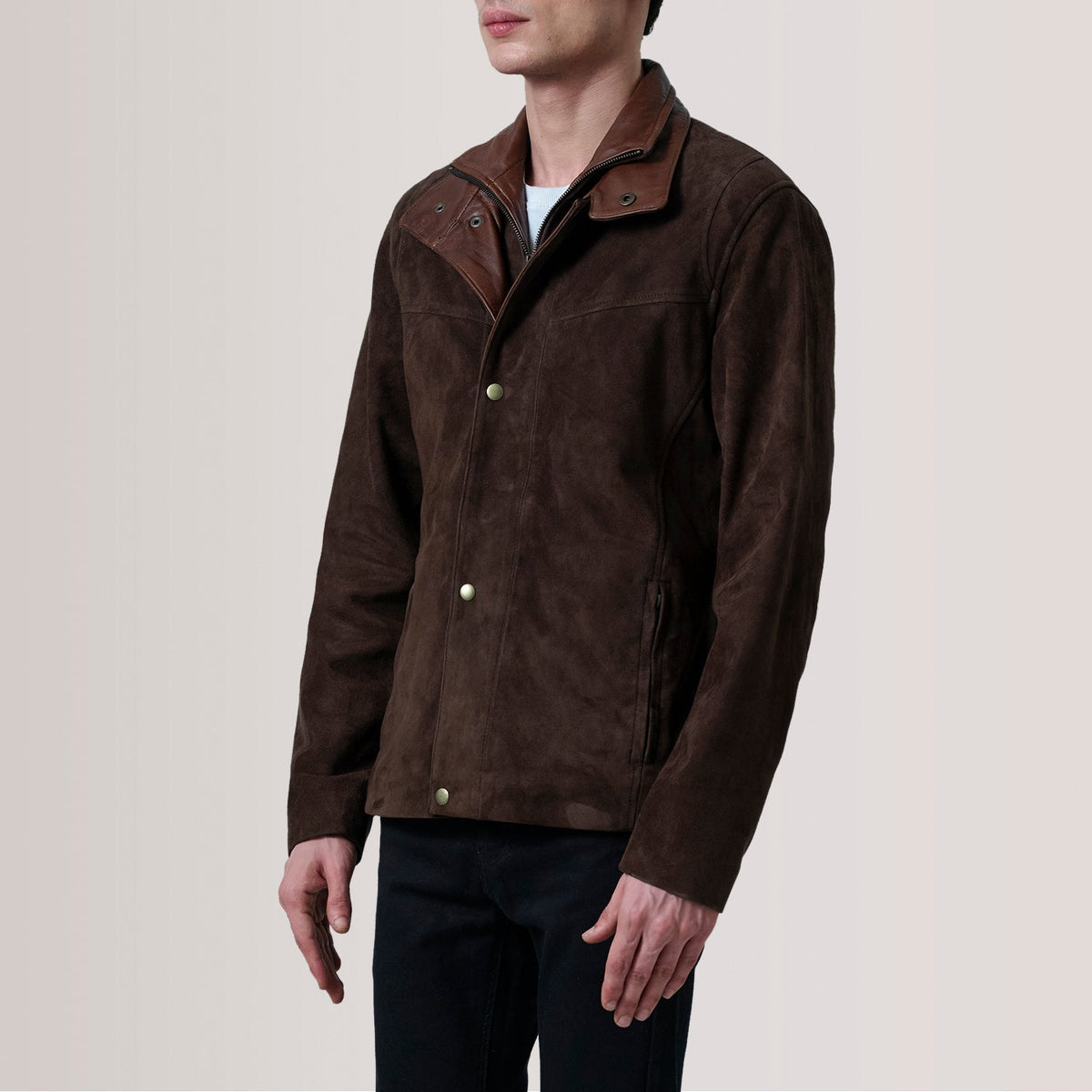 Henrik Giacca in Pelle da Uomo – Vista prodotto alternativa 3
